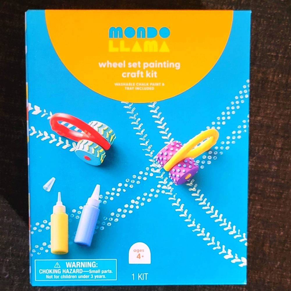 NEW Mondo Wheel Set Painting Craft Kit